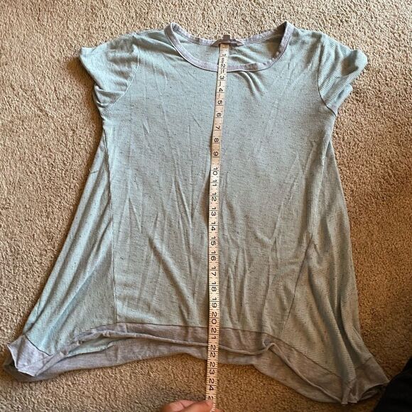 Harmony Balance, teal blue/grey pajama top - Picture 8 of 8